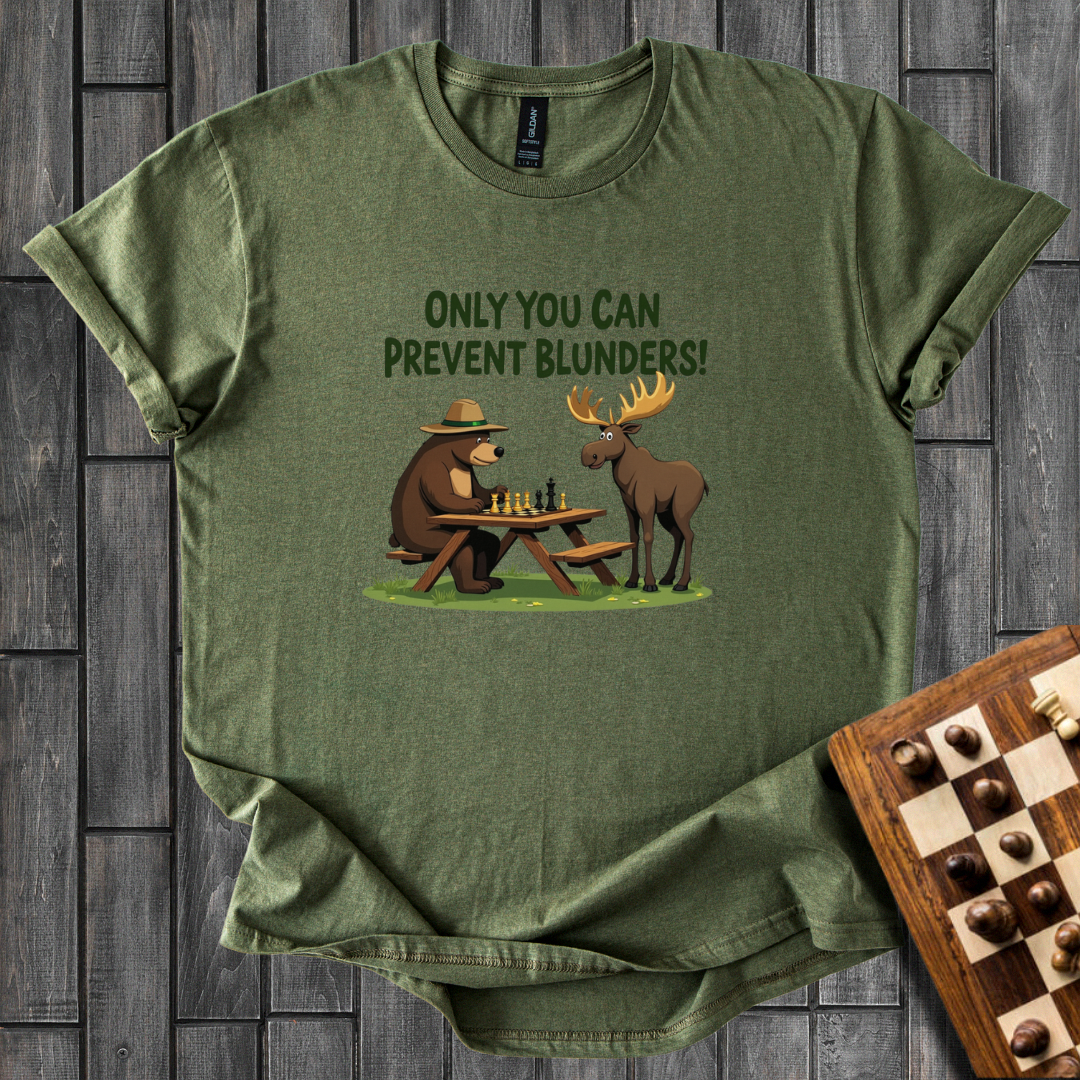 Forest Clash Chess T-Shirt