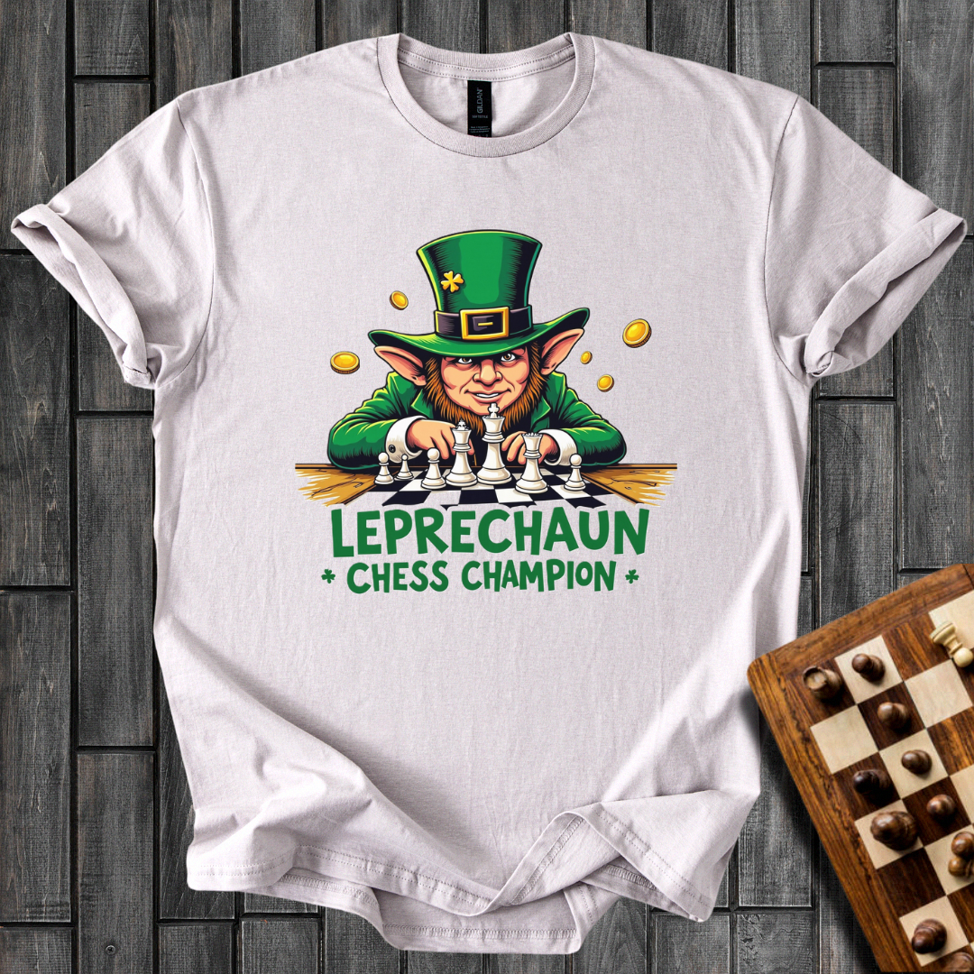 Leprechaun Chess Champion T-Shirt