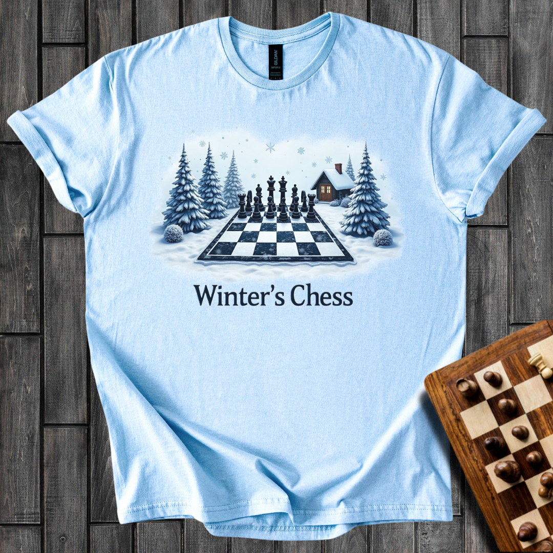 Winter Stage Setting Chess T-Shirt