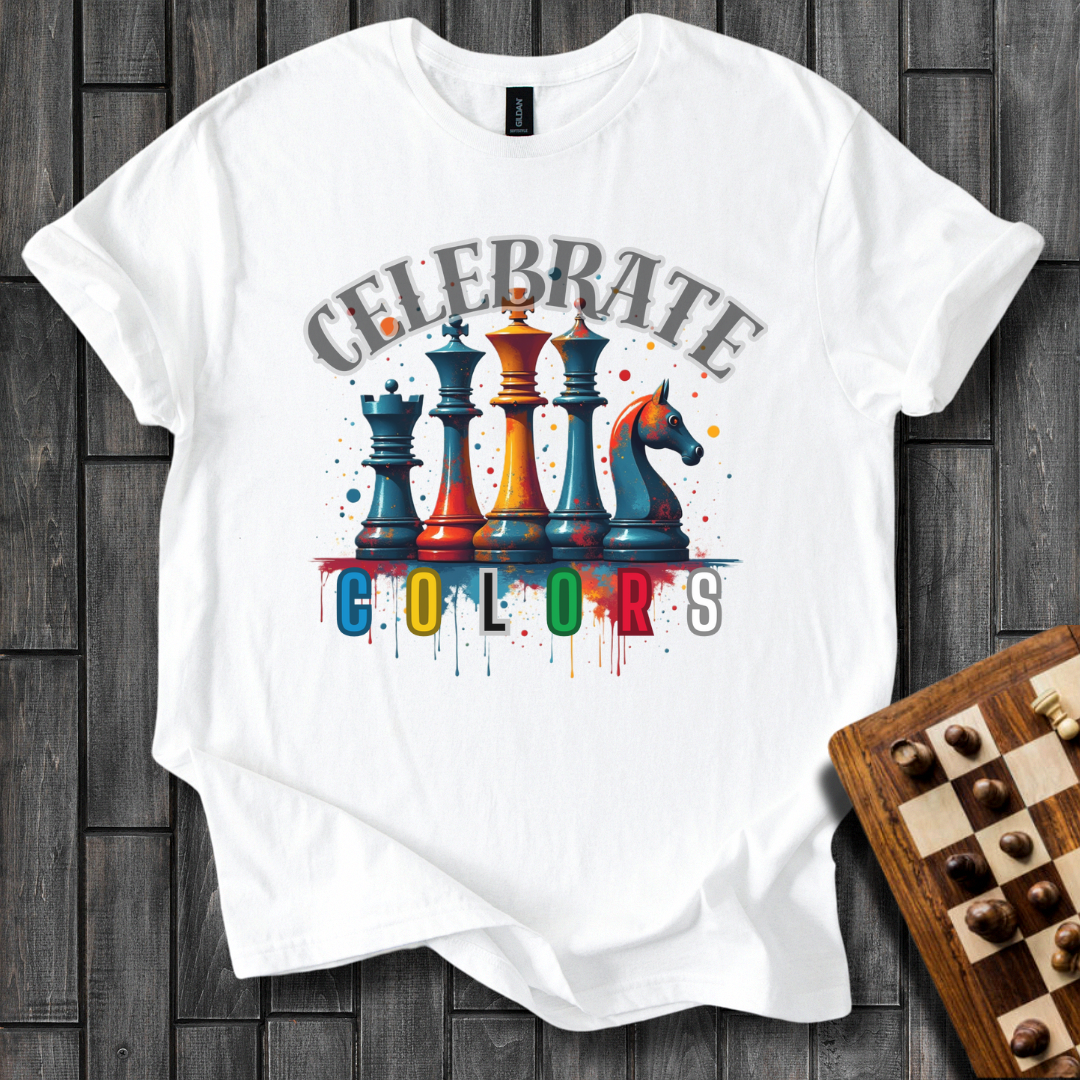 Futuristic Royalty Chess T-Shirt