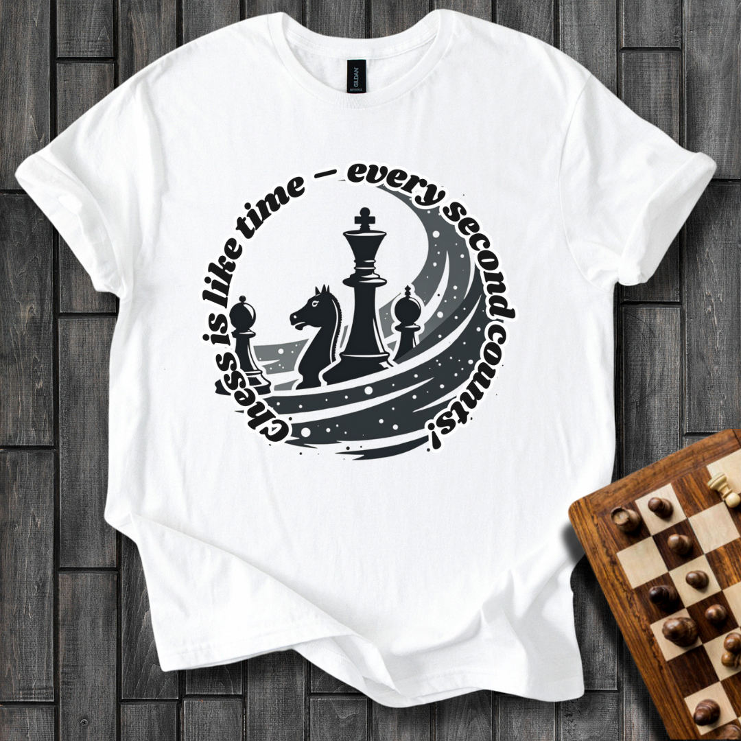 The Concept of Time Chess T-Shirt