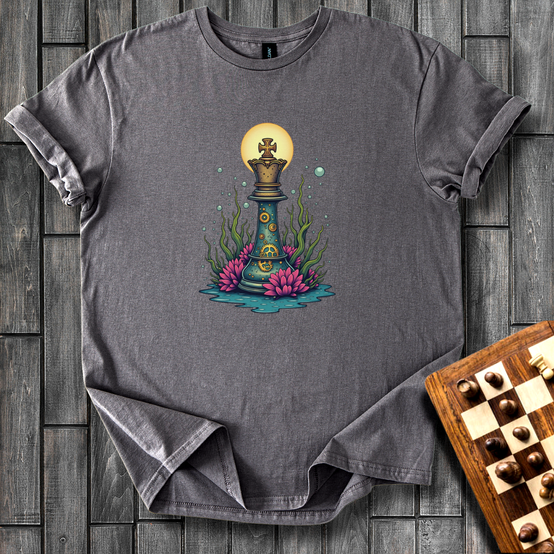 Steampunk Reef Chess T-Shirt