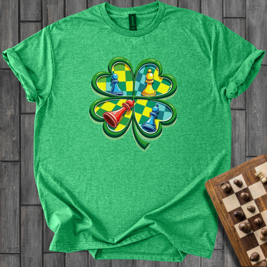 Lucky Chess Clover T-Shirt