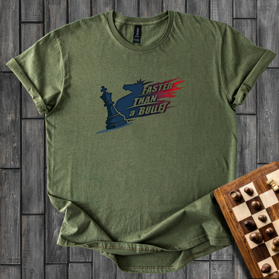 Faster Than a Bullet Chess T-Shirt