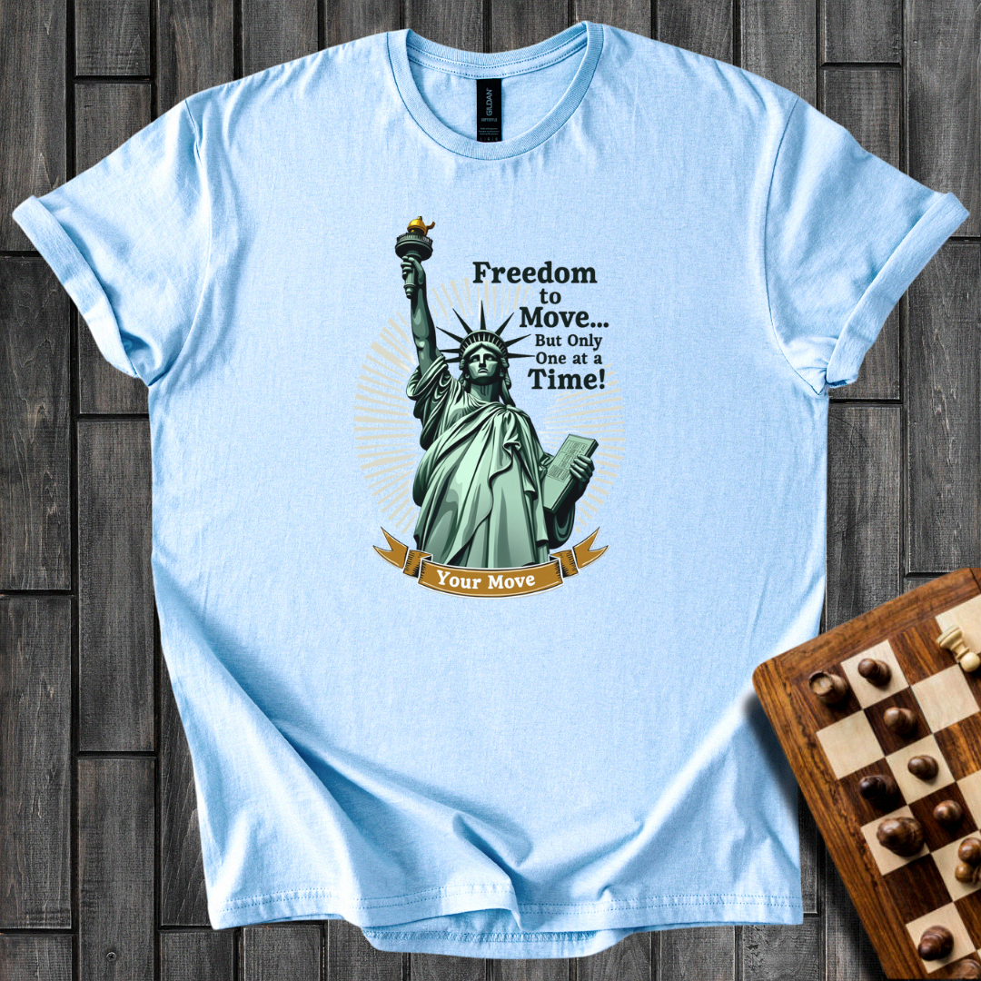 Freedom to Move Chess T-Shirt