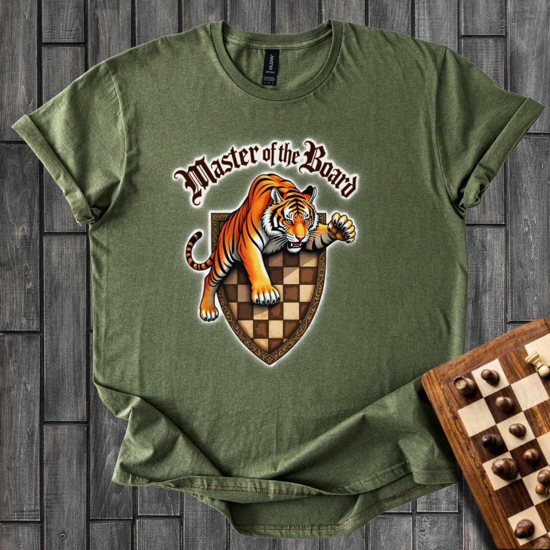The Tiger’s Strike Chess T-Shirt
