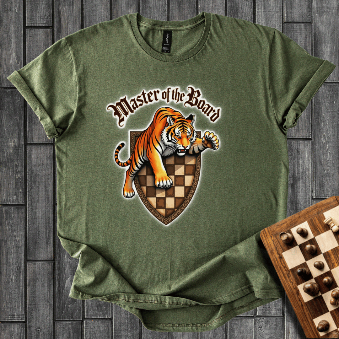 The Tiger’s Strike Chess T-Shirt