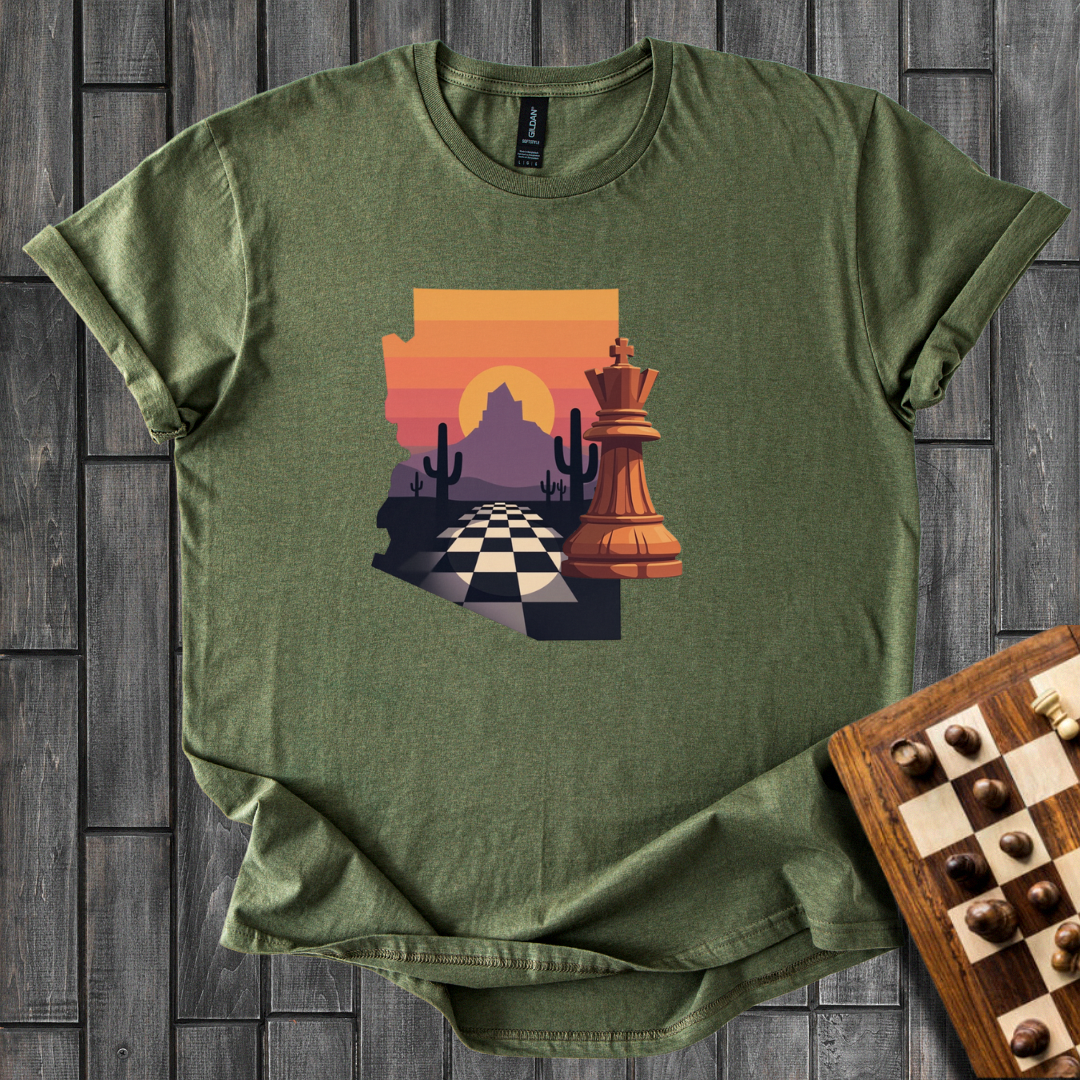 Arizona Sunset Chess T-Shirt
