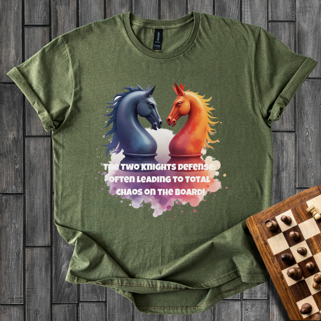 The Two Knights Defense Chess T-Shirt