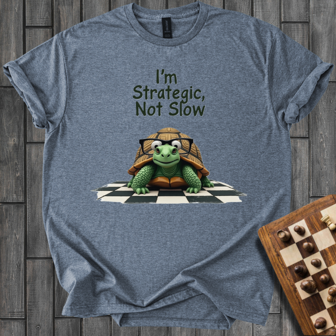 Turtle Patience And Tactics Chess T-Shirt