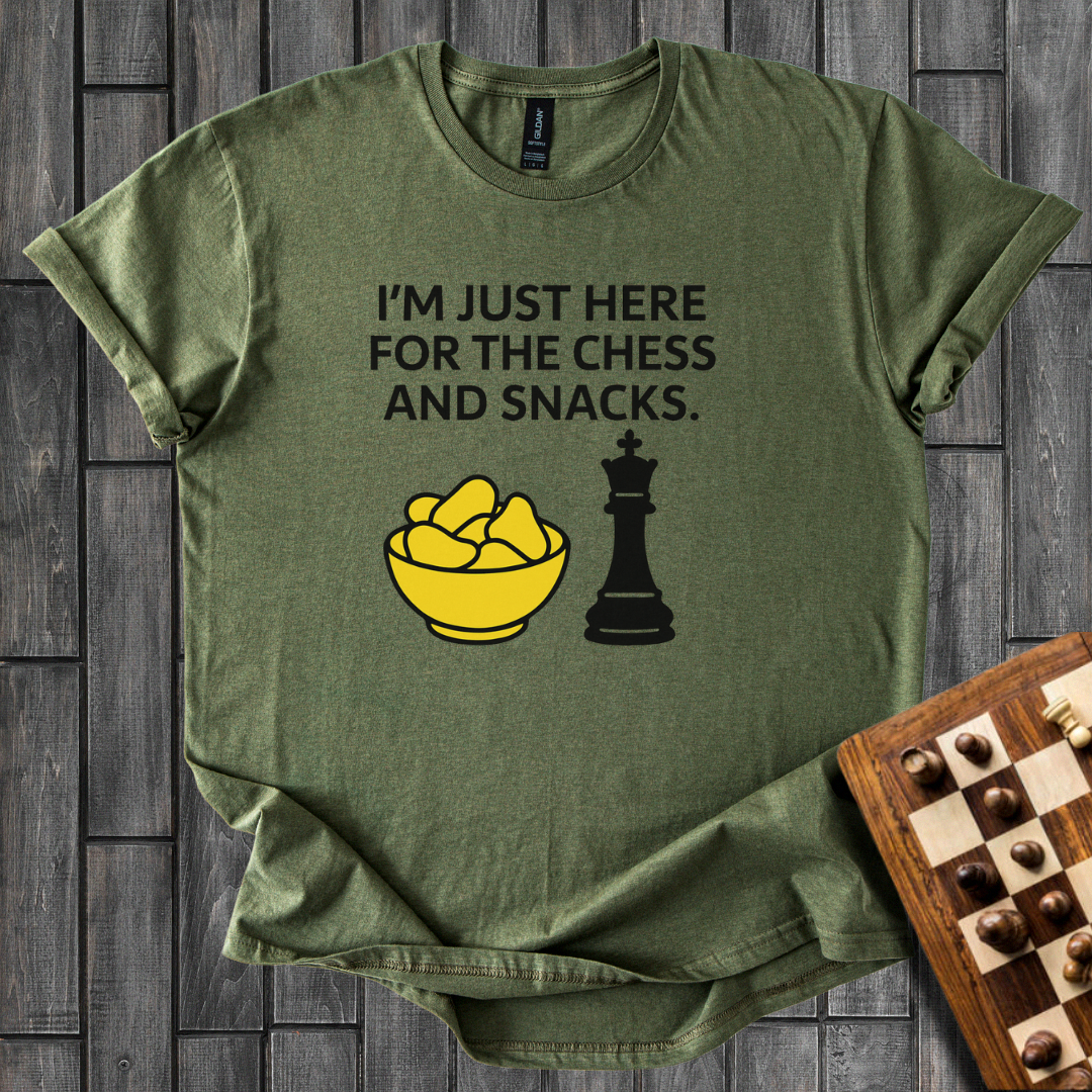 Chess And Snacks T-Shirt