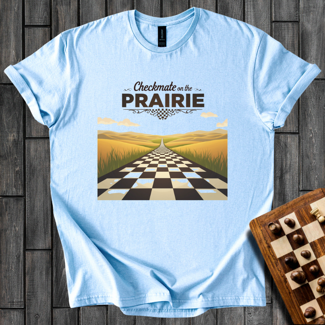 Checkmate On The Prairie Chess T-Shirt