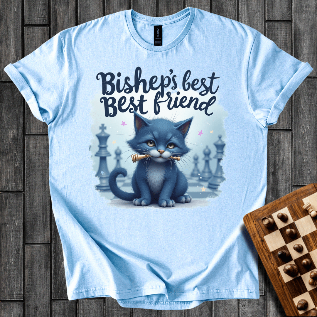 Paw-sitional Bishop Chess T-Shirt