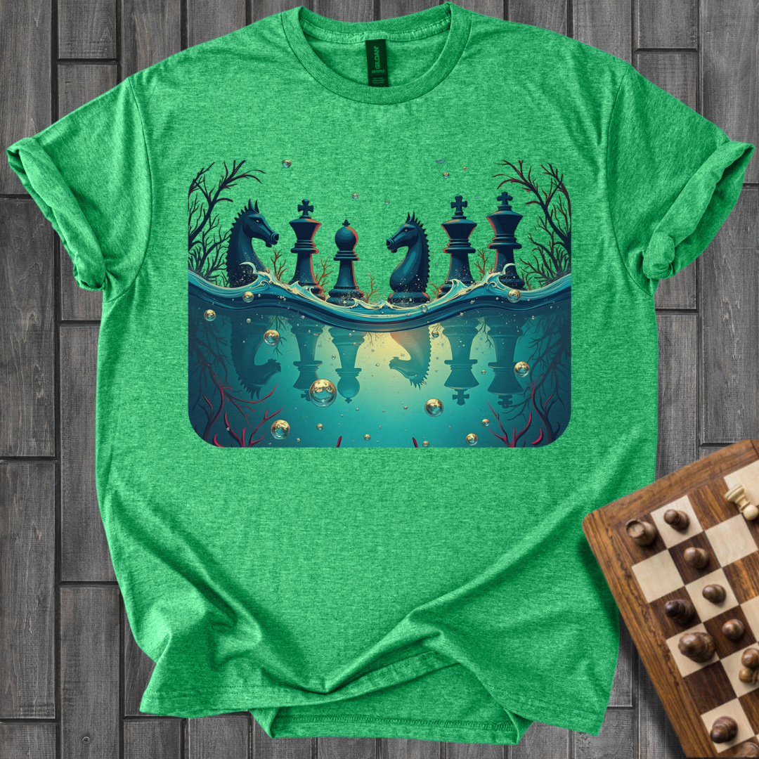 Floating Moves Chess T-Shirt
