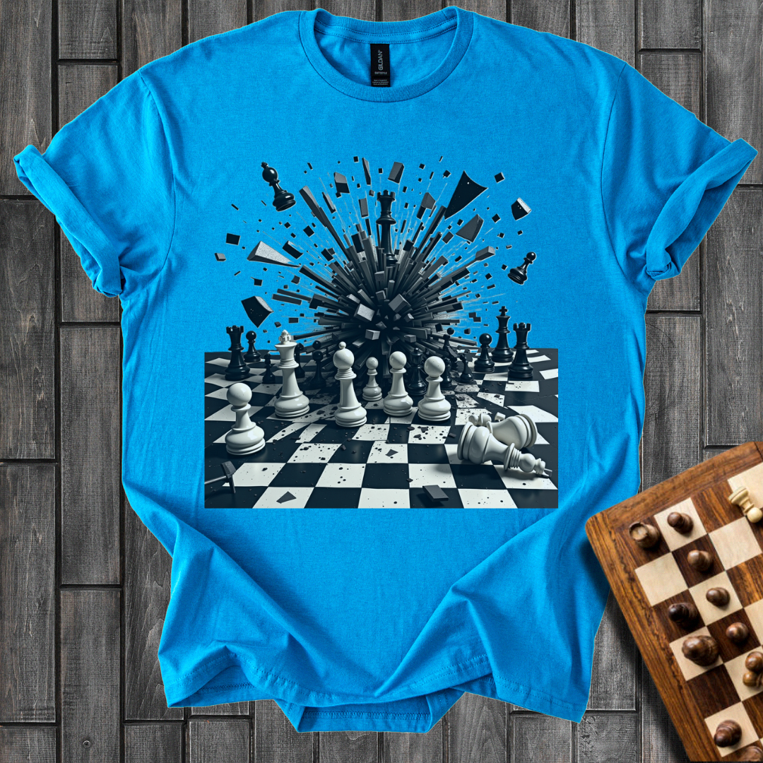 Chaos Unleashed Chess T-Shirt