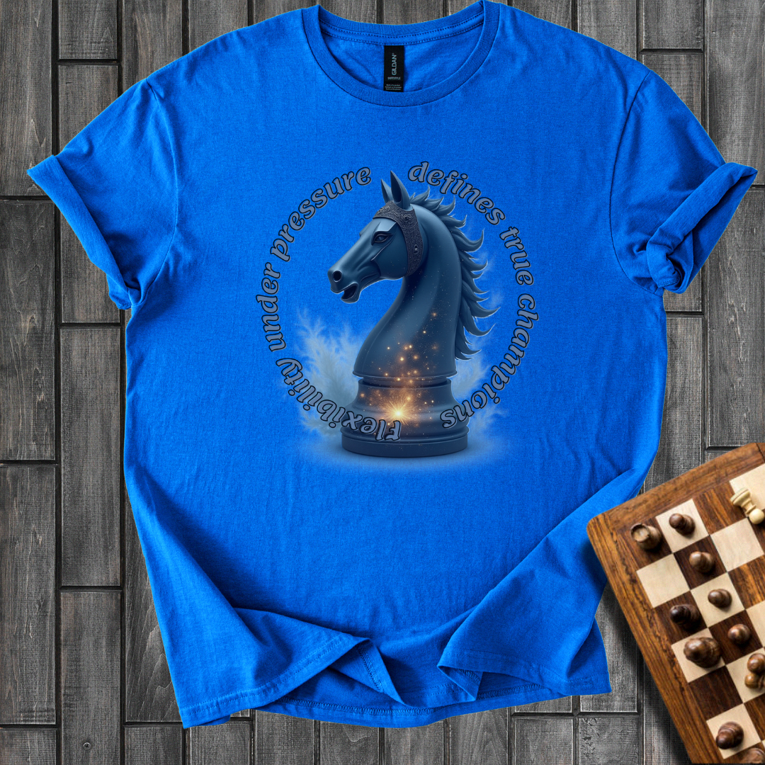 Cosmic Knight Chess T-Shirt