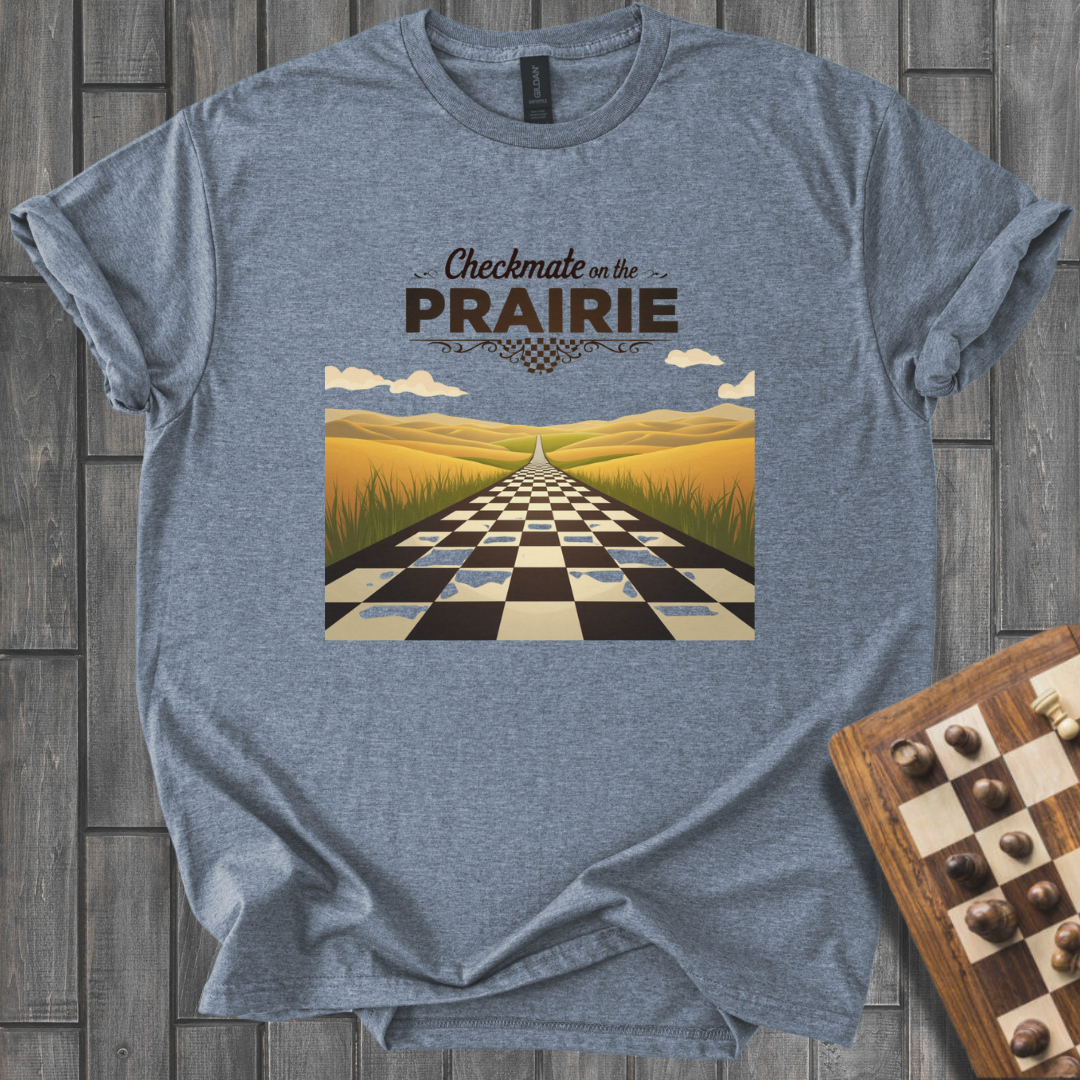 Checkmate On The Prairie Chess T-Shirt