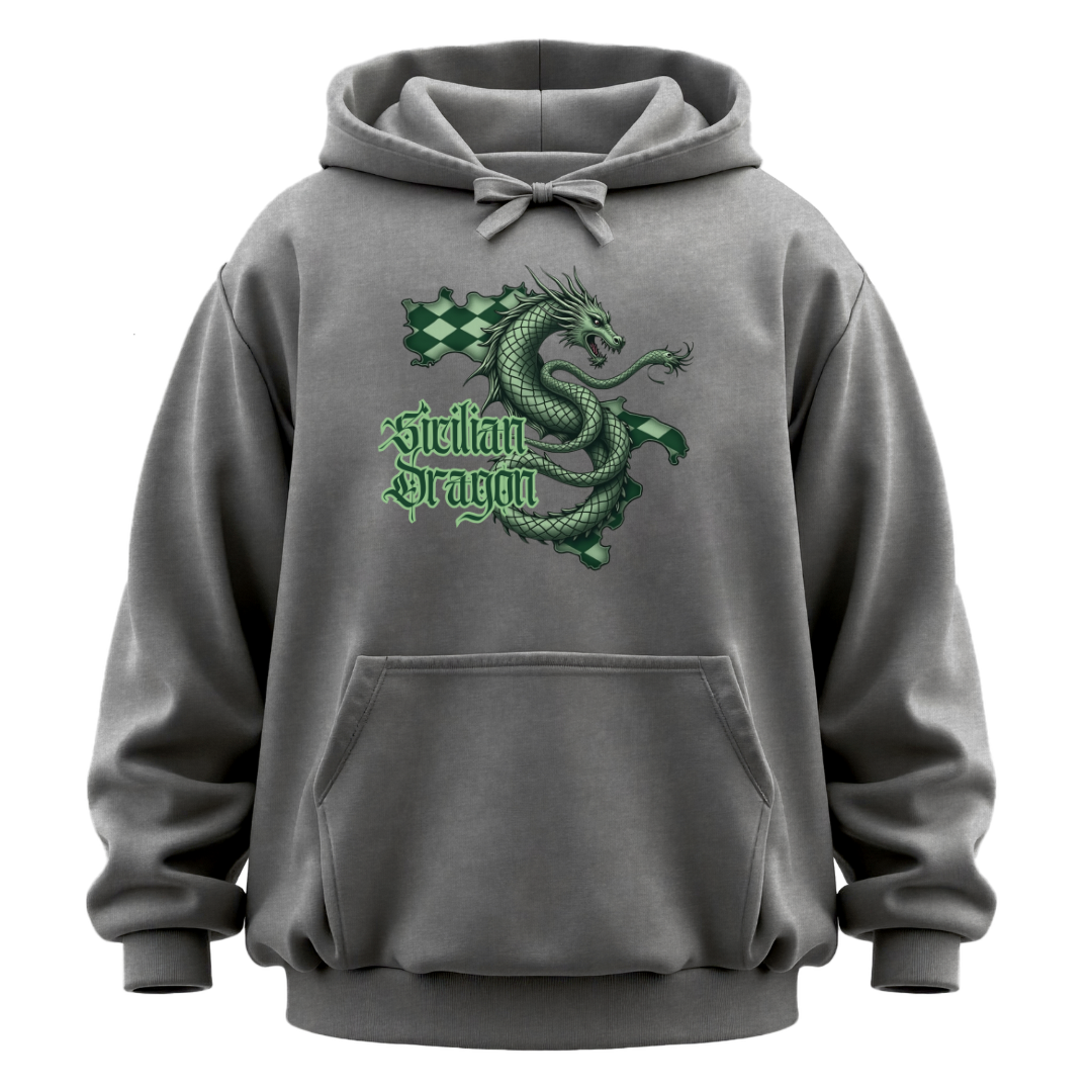 Sicilian Dragon Garment-Dyed Hoodie