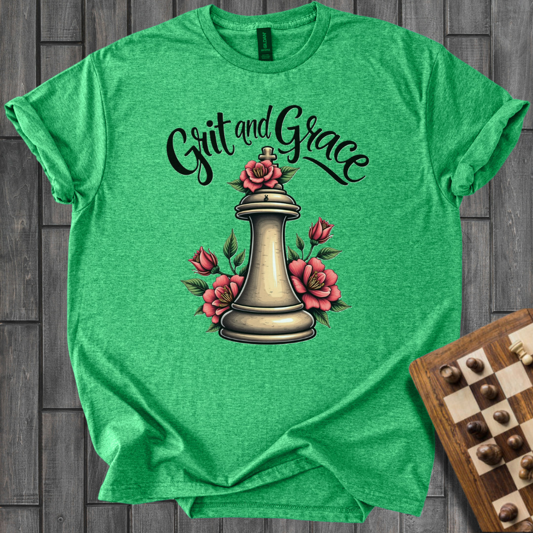 Blossoming Of The Queen Chess T-Shirt