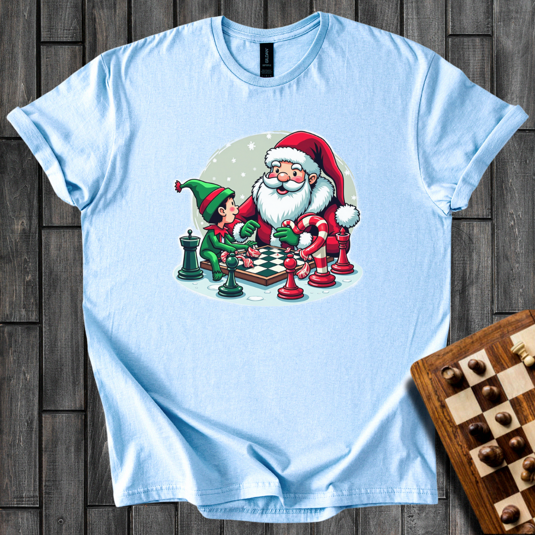 Santa's Wonderland Chess T-Shirt