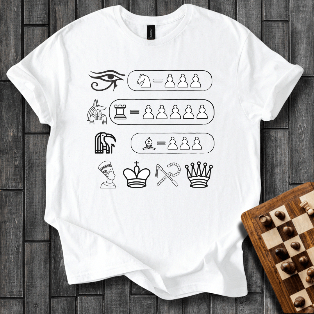 Chess Hieroglyphs T-Shirt