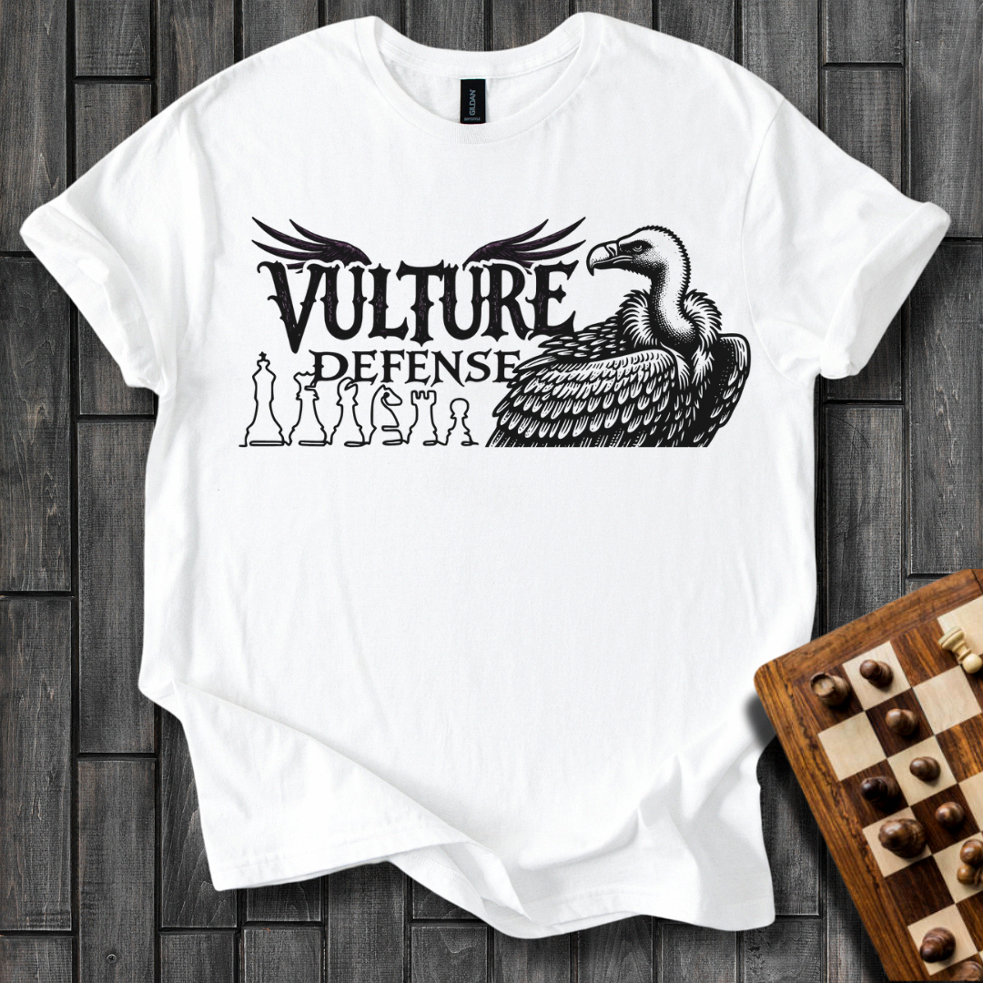 Vulture Defense Chess T-Shirt