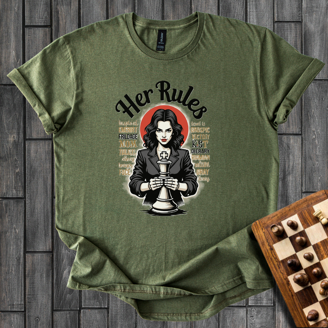 Queen Moves Chess T-Shirt