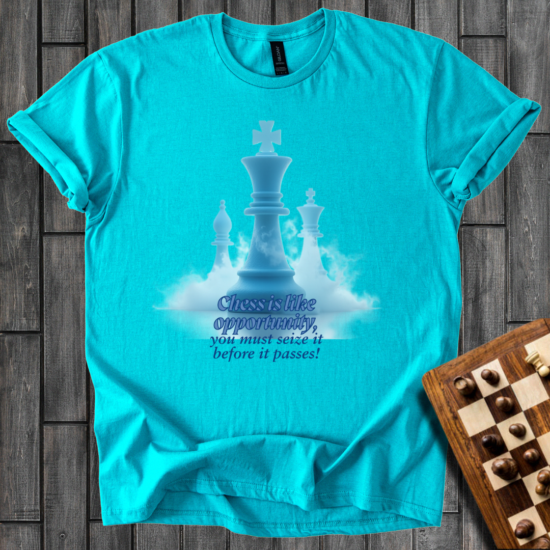 Shimmering Chivalry Chess T-Shirt