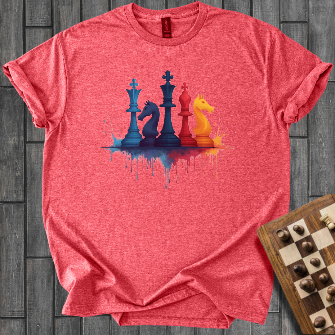 Multicolored Chess T-Shirt