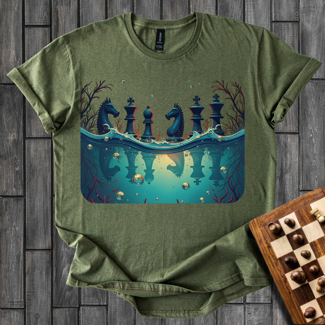 Floating Moves Chess T-Shirt