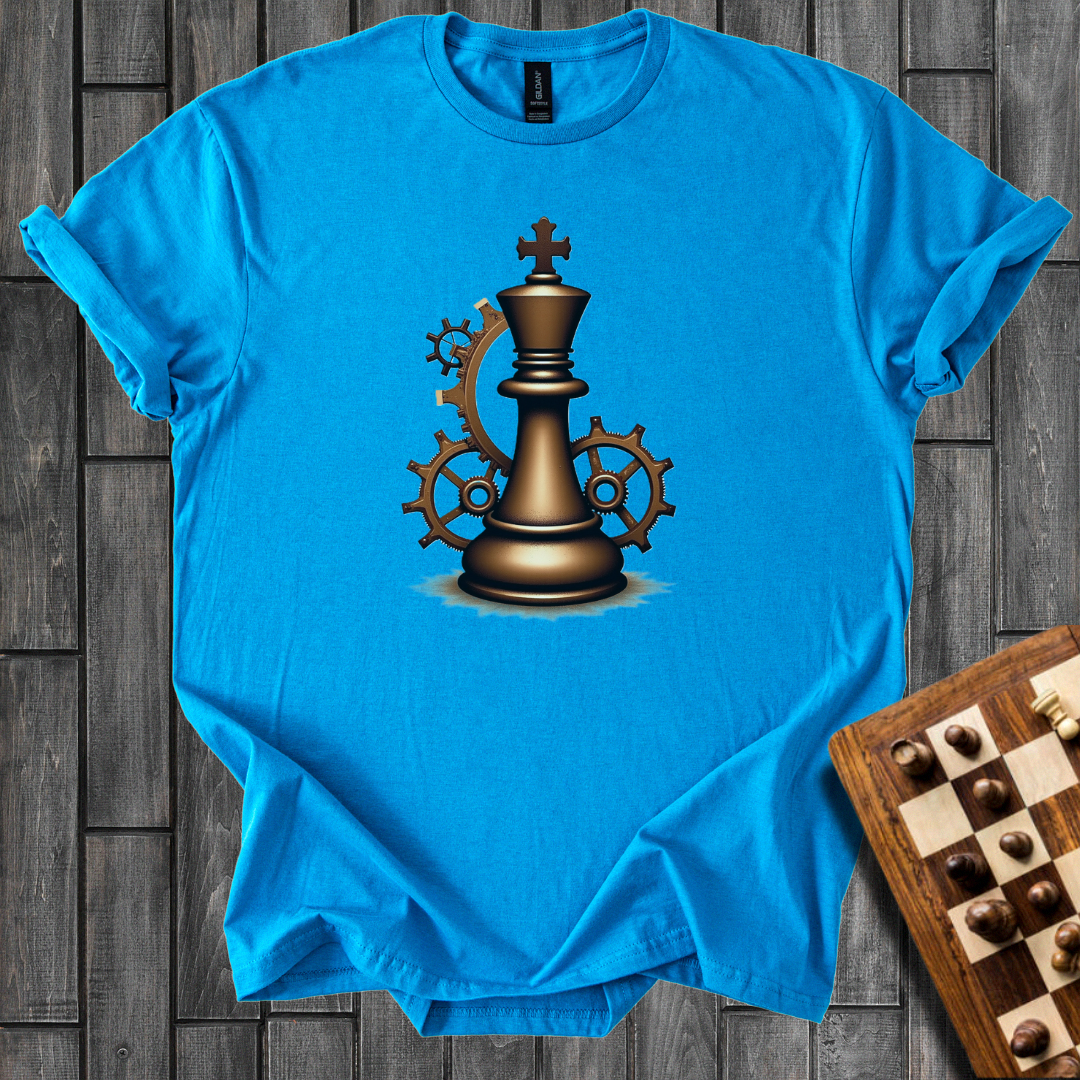 Steampunk Chess King T-Shirt