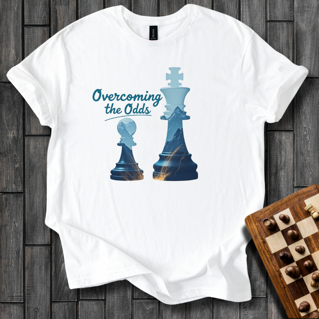 Overcoming The Odds Chess T-Shirt