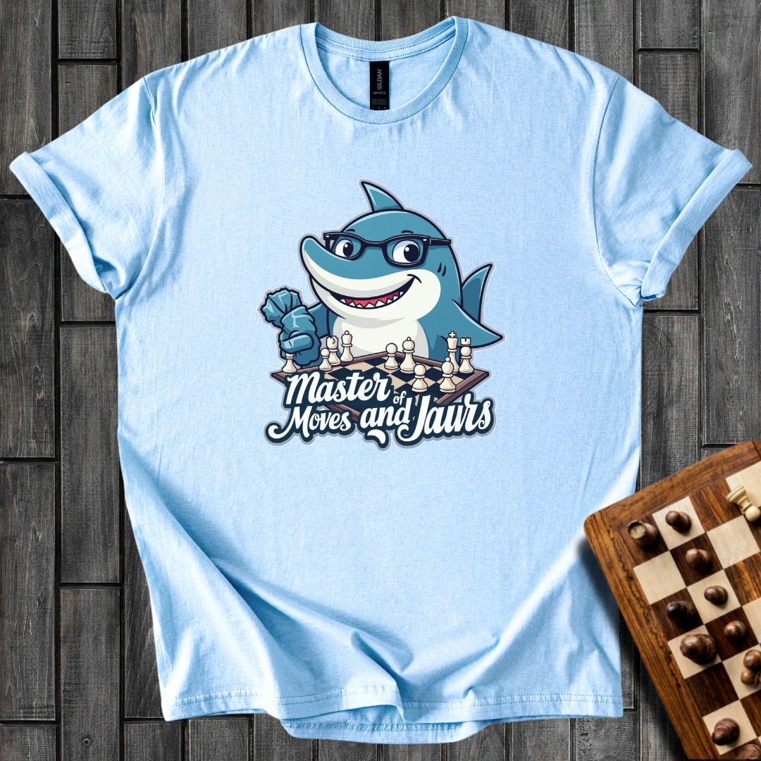 Shark Tactician Chess T-Shirt