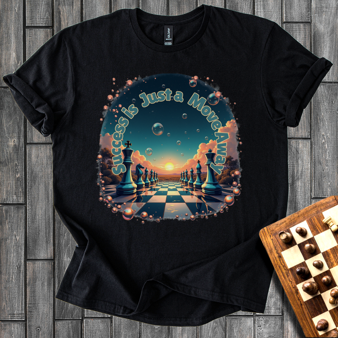 Orbiting Opponents Chess T-Shirt
