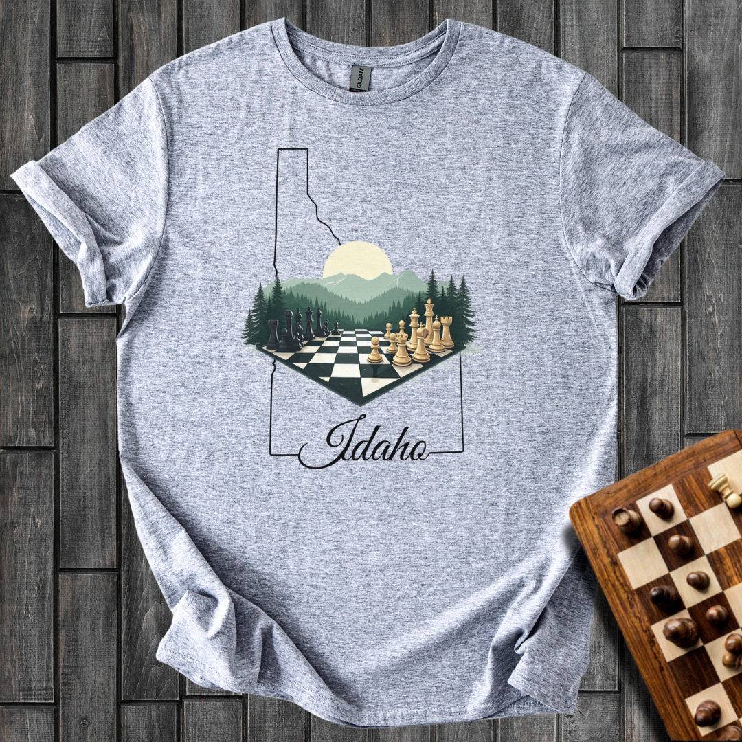 Idaho’s Golden Hour Chess T-Shirt