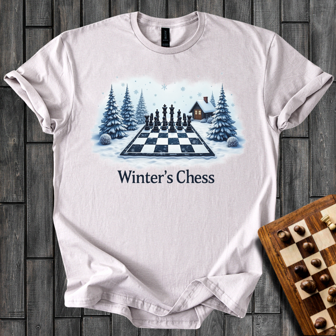 Winter Stage Setting Chess T-Shirt