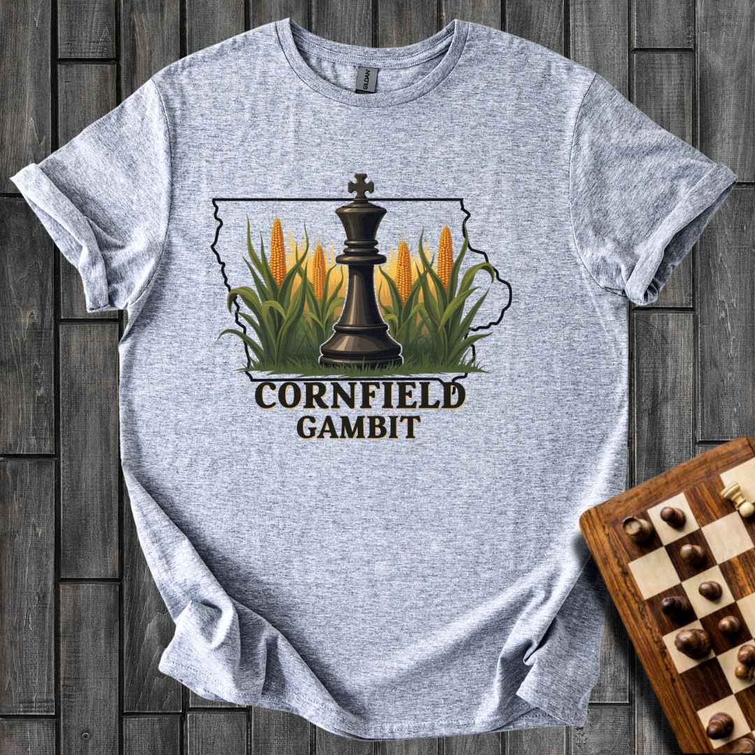 Iowa Gambit Chess T-Shirt