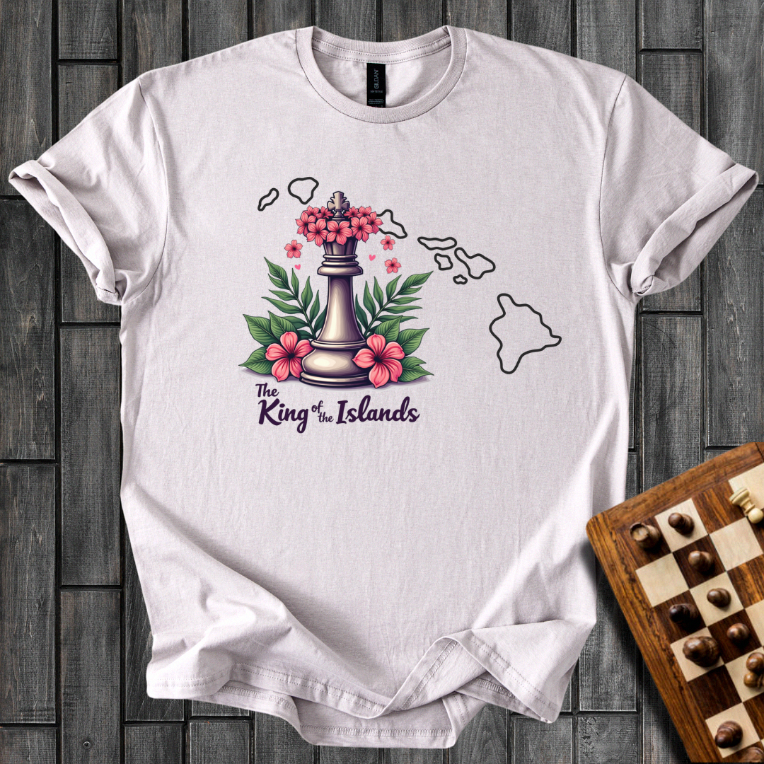The King Of The Islands Chess T-Shirt