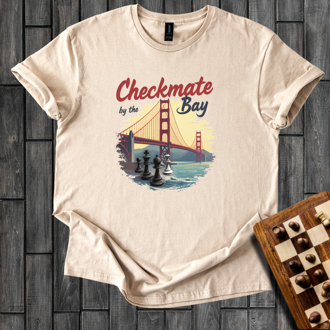 Checkmate By The Bay Chess T-Shirt