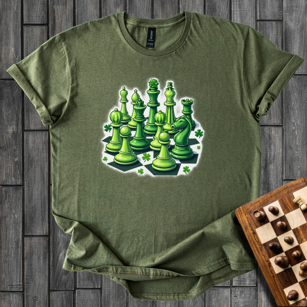 Masters of the Emerald Board Chess T-Shirt