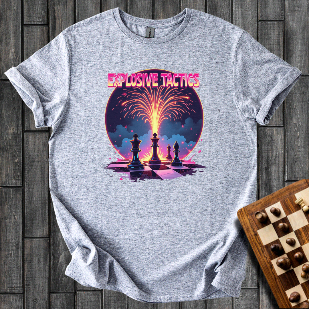 Chess Fireworks T-Shirt