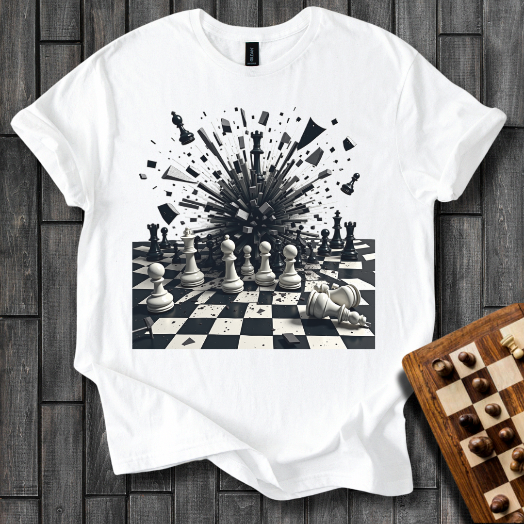 Chaos Unleashed Chess T-Shirt