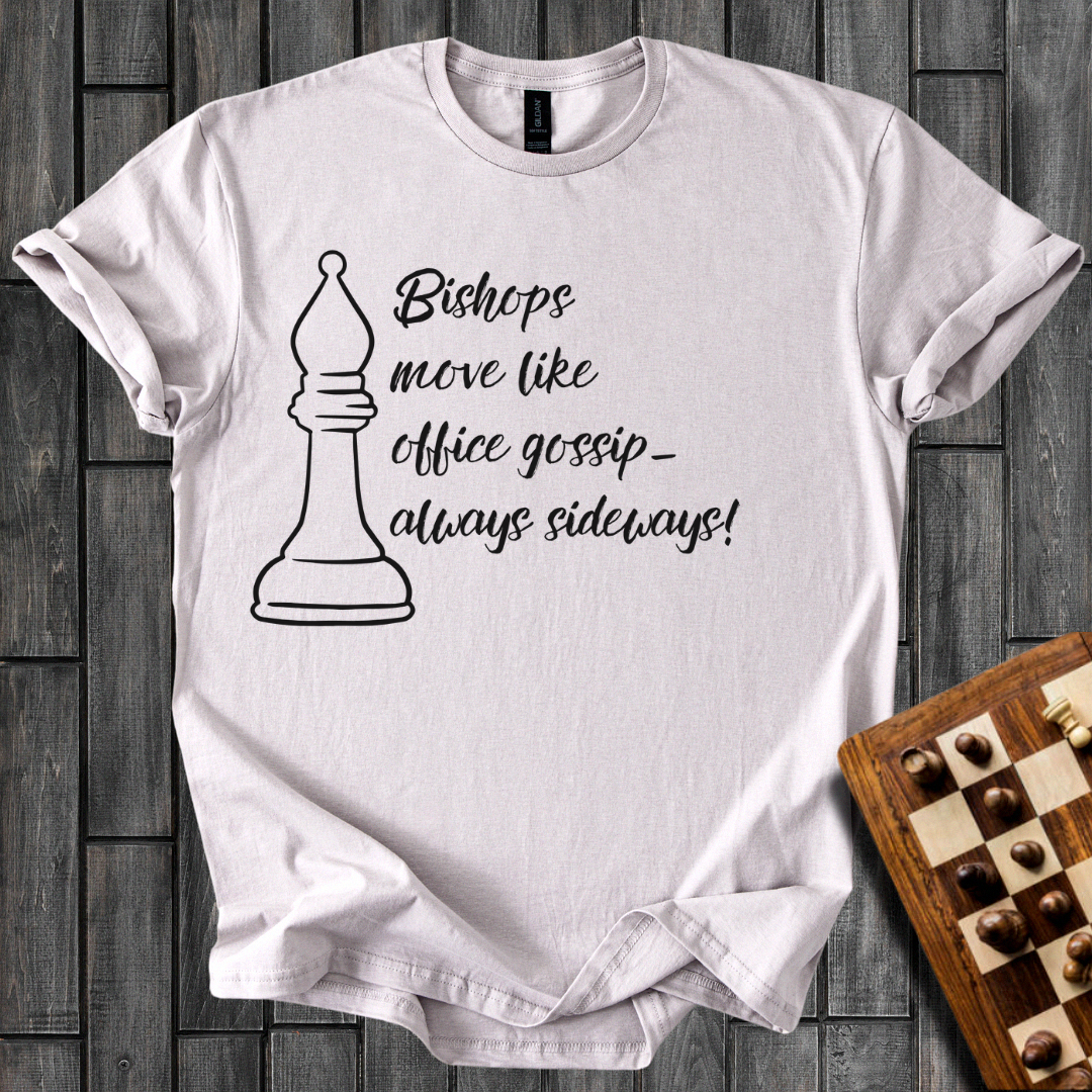 Office Bishop Chess T-Shirt
