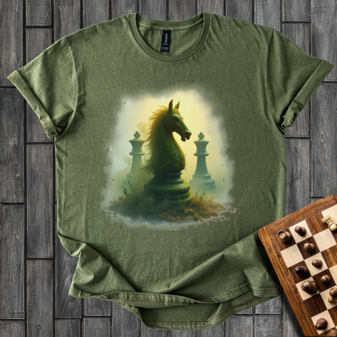 Enchanted Knight Chess T-Shirt