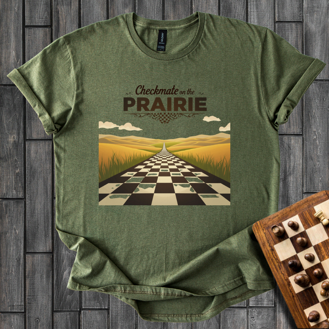 Checkmate On The Prairie Chess T-Shirt