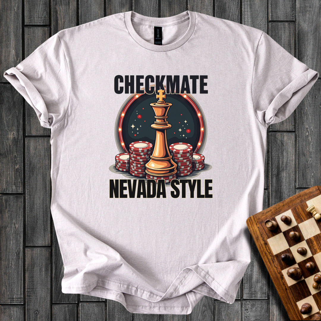 Checkmate Nevada Style Chess T-Shirt