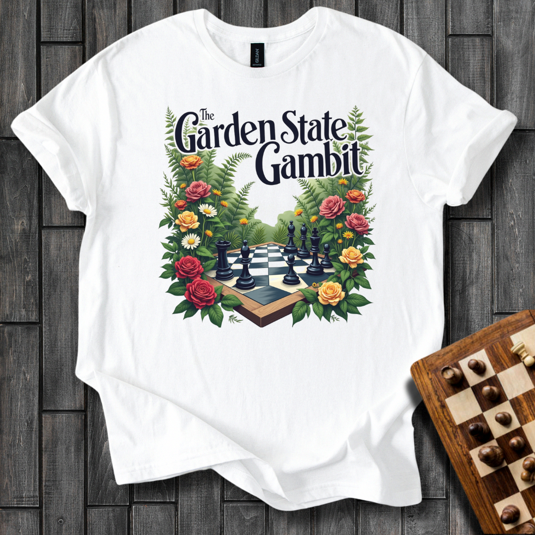 The Garden State Gambit Chess T-Shirt