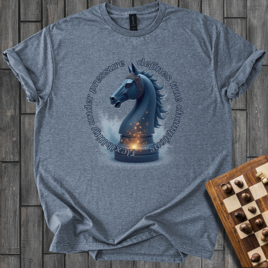 Cosmic Knight Chess T-Shirt