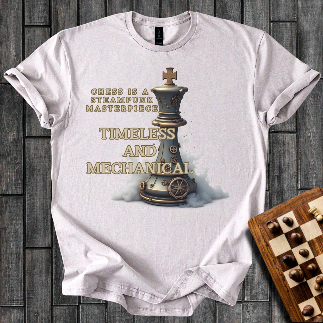 The Gilded Guardian Chess T-Shirt
