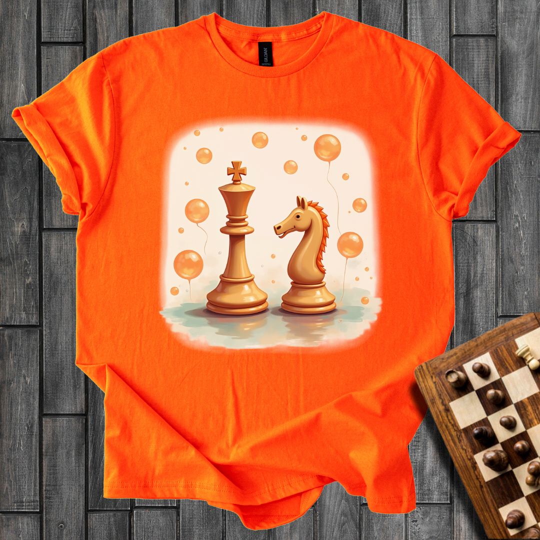 Whimsical Chess Pieces T-Shirt